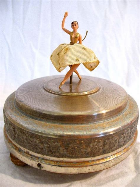 old fashioned ballerina music box